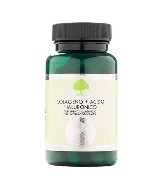 TengoQueProbarlo Naturvent Colágeno + Ácido Hialurónico + Vitamina C 60 Cápsulas NATURVENT  Complementos y Suplementos
