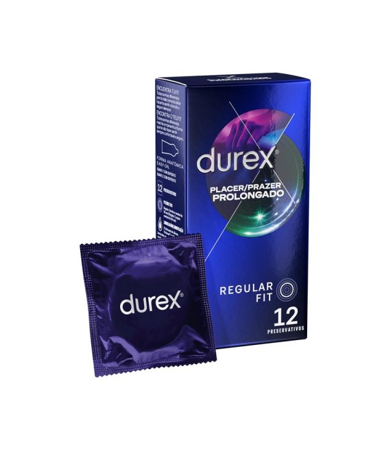TengoQueProbarlo Preservativos Placer Prolongado 12ud DUREX  Anticonceptivos y Preservativos Retardantes