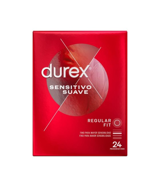 TengoQueProbarlo Preservativos Sensitivo Suave 24 ud DUREX  Anticonceptivos y Preservativos Especiales