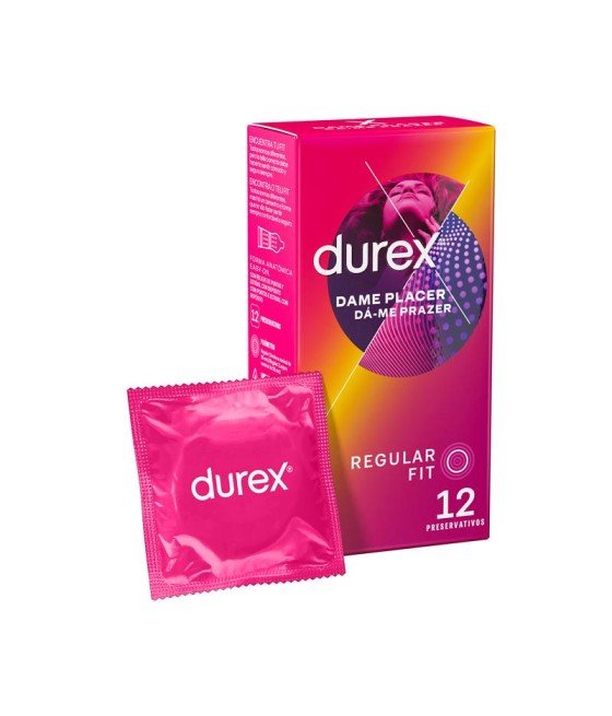 TengoQueProbarlo Preservativos Dame Placer 12 Unidades DUREX  Anticonceptivos y Preservativos Retardantes