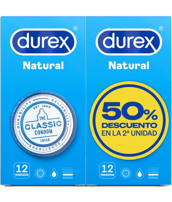TengoQueProbarlo Duplo Natural 12 ud DUREX  Anticonceptivos y Preservativos Naturales