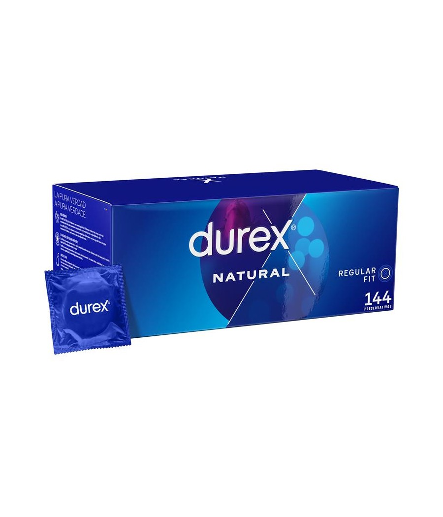 TengoQueProbarlo Preservativos Natrual 144 Unidades DUREX  Anticonceptivos y Preservativos Naturales