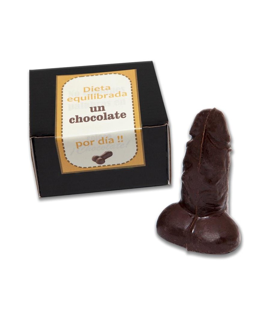 TengoQueProbarlo Pene de Chocolate Puro 100 gr DIVERTY SEX  Golosinas Eróticas Divertidas