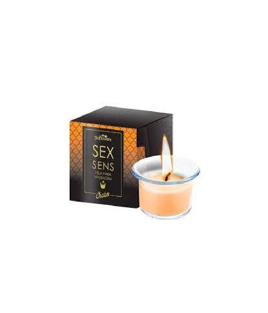 TengoQueProbarlo Vela para Masaje Perfumada Champagne HOT FLOWERS  Potenciador Sexual Unisex