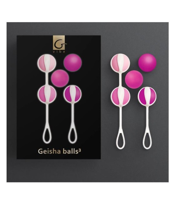 TengoQueProbarlo Set de 5 Geisha Balls3 Sugar Pink GVIBE  Bolas Chinas