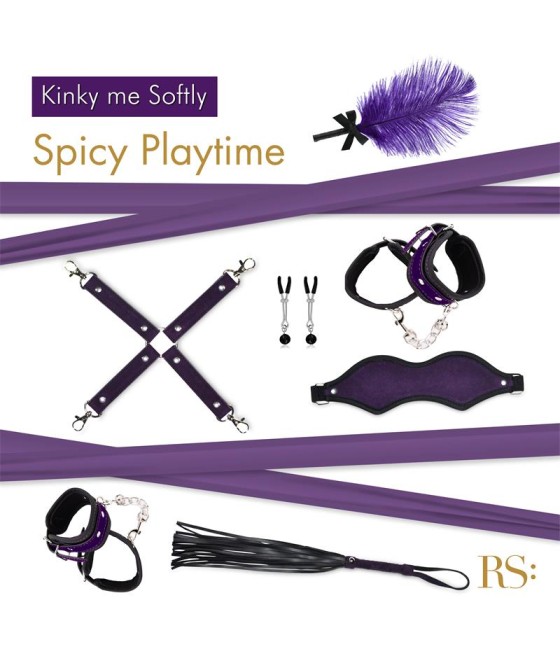 TengoQueProbarlo Set BDSM Soiree Kinky Me Softly Purpura RIANNE S  Kits BDSM