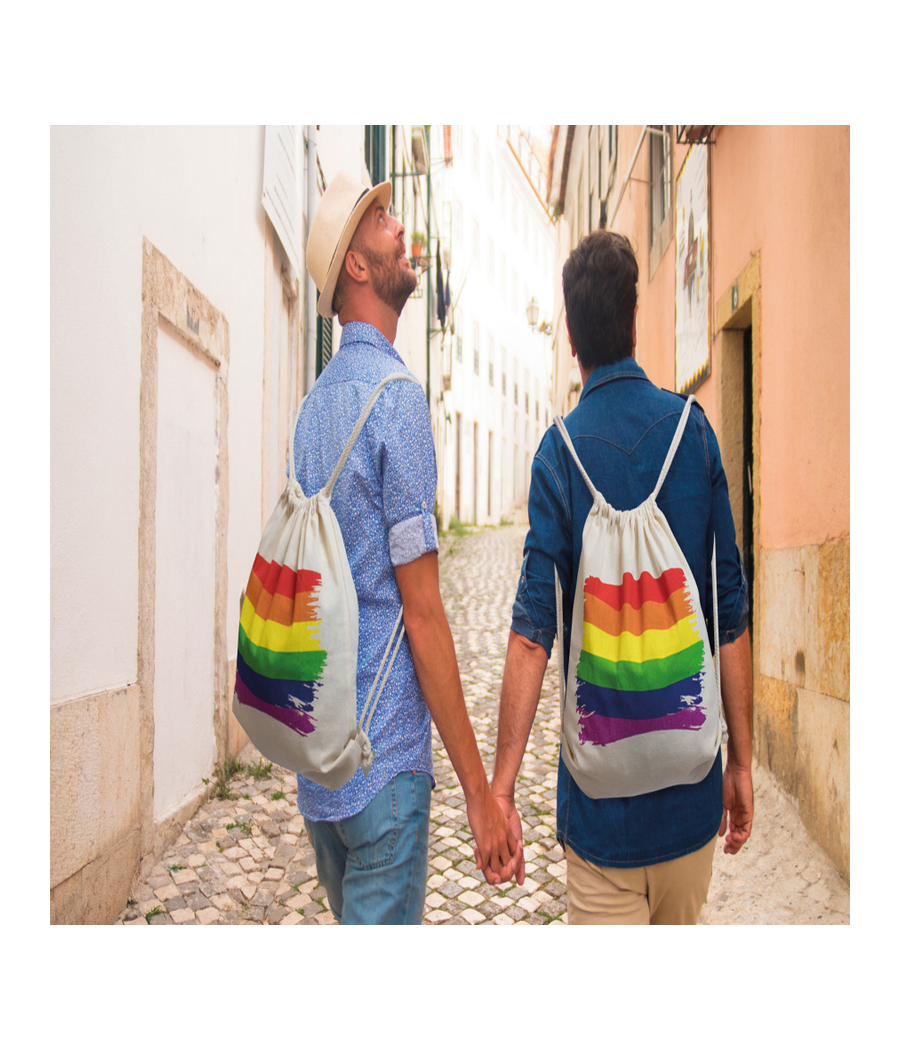 TengoQueProbarlo PRIDE - MOCHILA ALGODÓN BANDERA PRIDE  LGBT