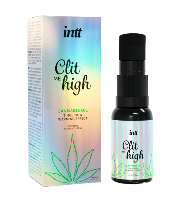 TengoQueProbarlo INTT RELEASES - CLIT ME HIGH ACEITE CANNABIS 15 ML INTT RELEASES  Aceite de Masajes