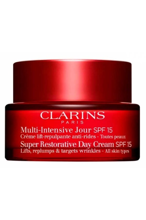 TengoQueProbarlo Clarins Multi Intensive Crema de Día Todo Tipo de Piel SPF15 50 ml CLARINS  Anti-edad