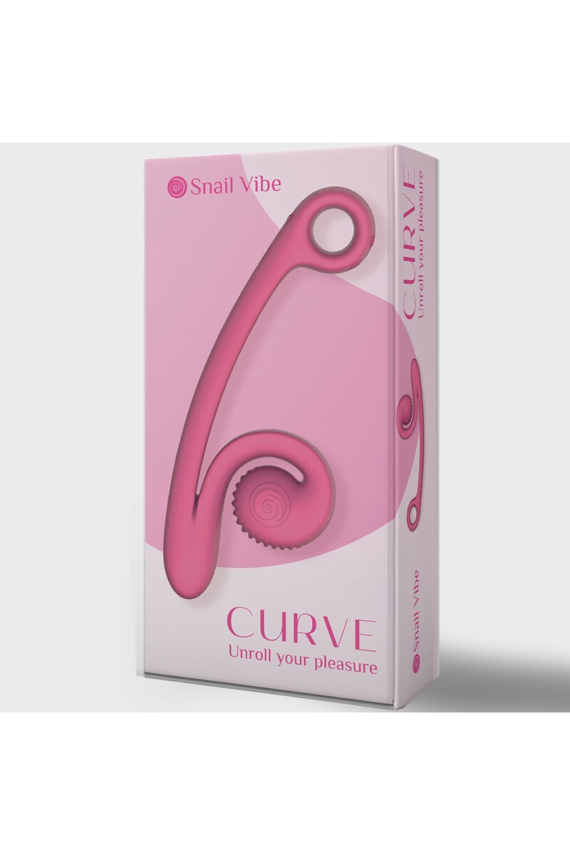 TengoQueProbarlo SNAIL VIBE - CURVE VIBRADOR ROSA SNAIL VIBE  Vibradores para Mujer