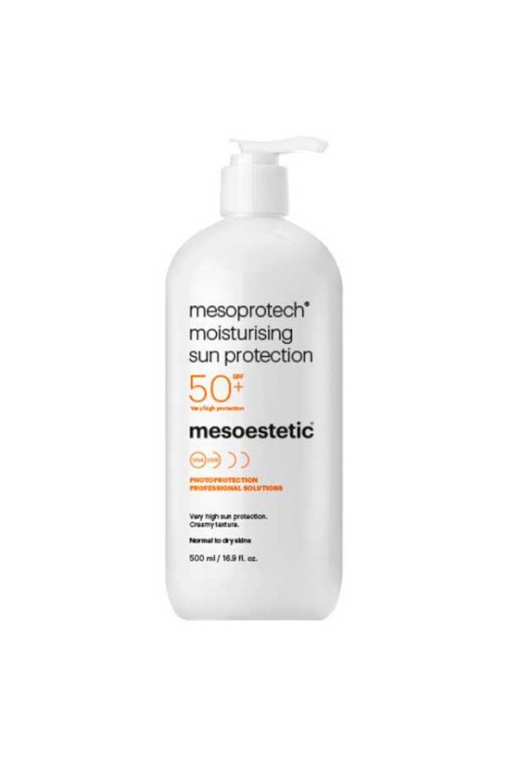 TengoQueProbarlo Mesoestetic Mesoprotech Moisturising Sun Protection SPF50 500 ml MESOESTETIC  Protección Solar