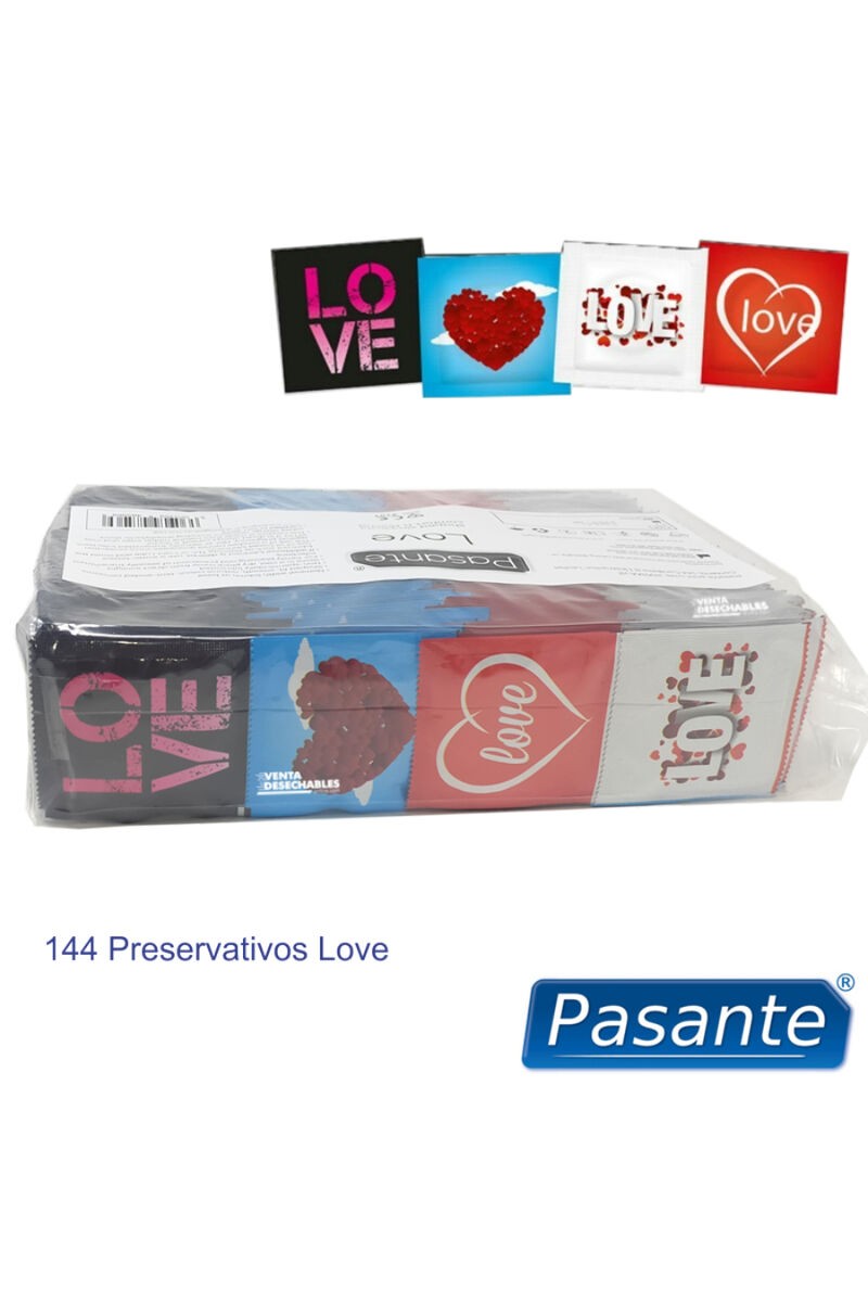 TengoQueProbarlo PASANTE - PRESERVATIVO LOVE BOLSA 144 UNIDADES PASANTE  Anticonceptivos y Preservativos Especiales