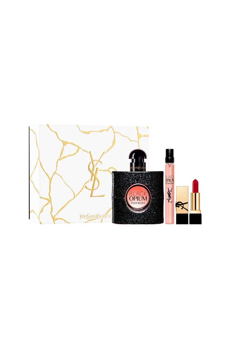 TengoQueProbarlo Estuche Yves Saint Laurent Black Opium Eau de Parfum 90 ml + Regalo YSL  Estuche Perfume Mujer