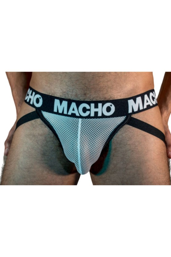 TengoQueProbarlo MACHO - MX26X1 JOCK REJILLA BLANCO S MACHO UNDERWEAR  Ropa Interior para Hombre
