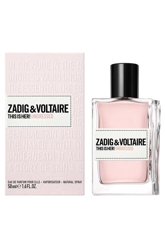 TengoQueProbarlo ZADIG VOLTAIRE THIS IS HER! UNDRESSED EAU DE PARFUM POUR ELLE 50ML VAPORIZADOR  Perfume Mujer