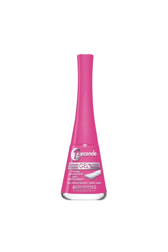 BOURJOIS 1 SECONDE TEXTURE GEL NAIL LACQUER 65 AS THE PINK (BLISTER)