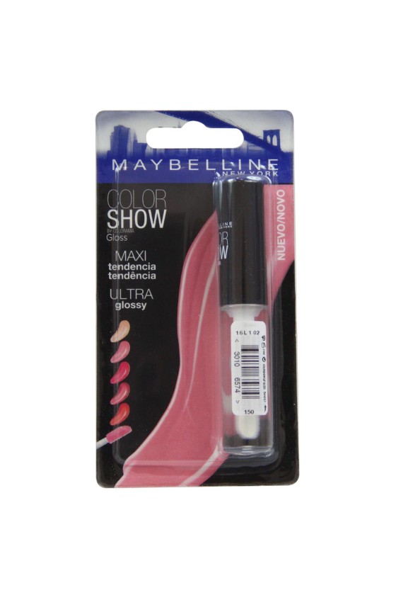 MAYBELLINE COLOR SHOW GLOSS LIPSTICK 150 CRYSTAL CLEAR