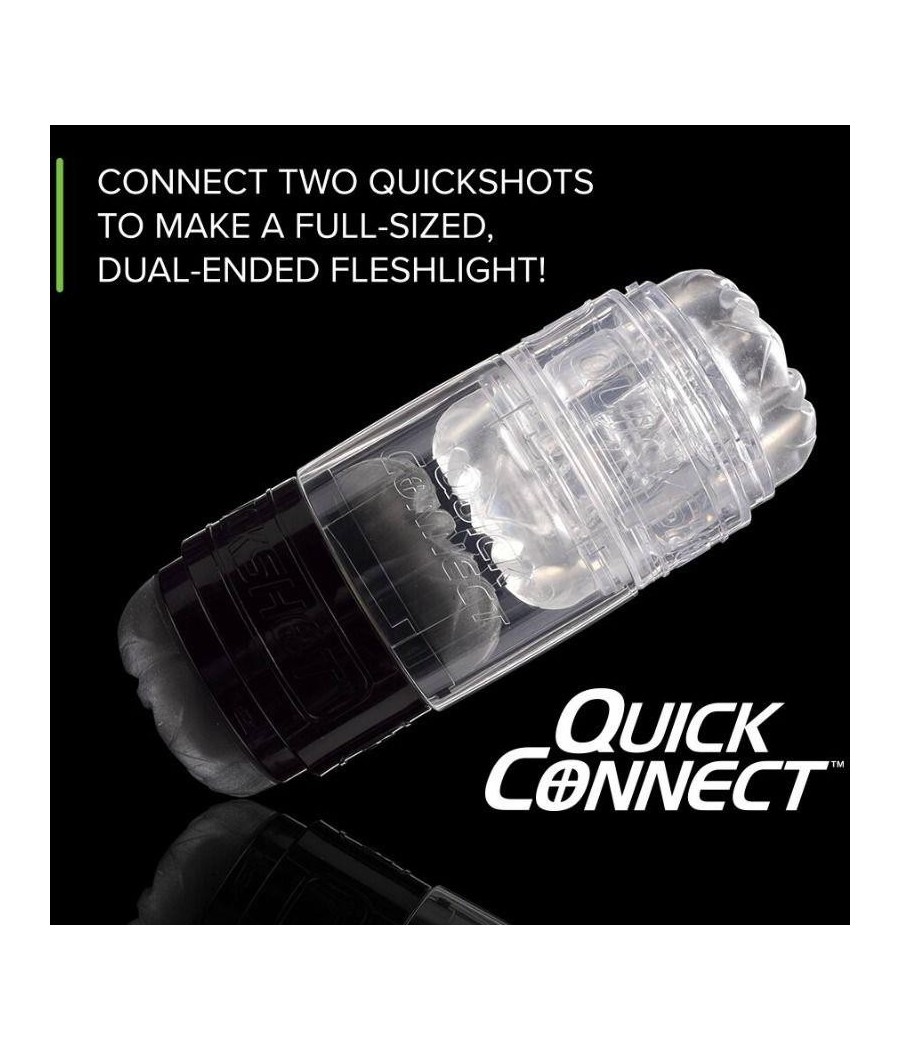 TengoQueProbarlo Quickshot Conector Quick Connect FLESHLIGHT  Vaginas y Anos en Lata