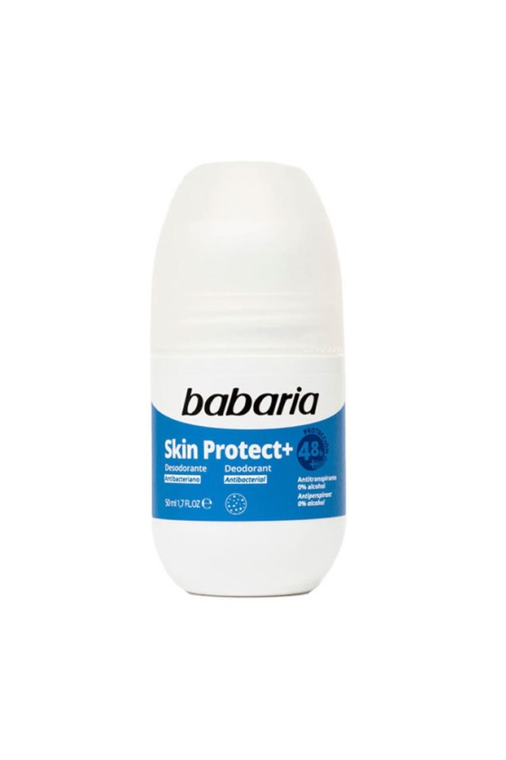 TengoQueProbarlo BABARIA SKIN PROTECT DESODORANTE ROLL-ON ANTI-BACTERIANO 50ML BABARIA  Desodorante