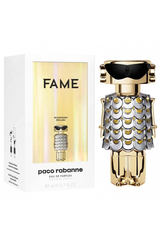 TengoQueProbarlo PACO RABANNE FAME EAU DE PARFUM RECARGABLE 80ML VAPORIZADOR PACO RABANNE  Perfume Mujer