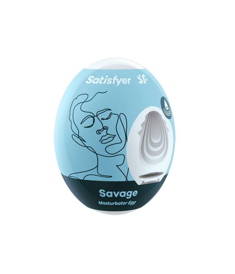 TengoQueProbarlo Huevo Masturbador Unidad Savage Hydro-Active SATISFYER  Huevos Masturbadores