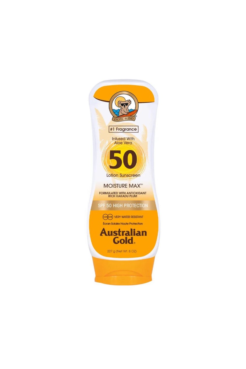 TengoQueProbarlo AUSTRALIAN GOLD MOISTURE MAX LOTION SPF50 237ML AUSTRALIAN GOLD  Protección Solar