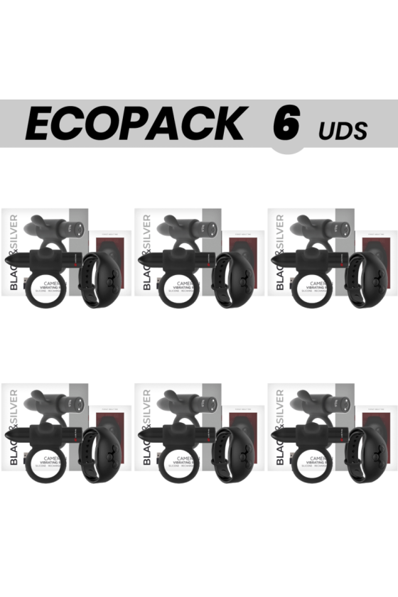 ECOPACK 6 UDS - BLACK&SILVER CAMERON CONTROL REMOTO COCKRING WATCHME