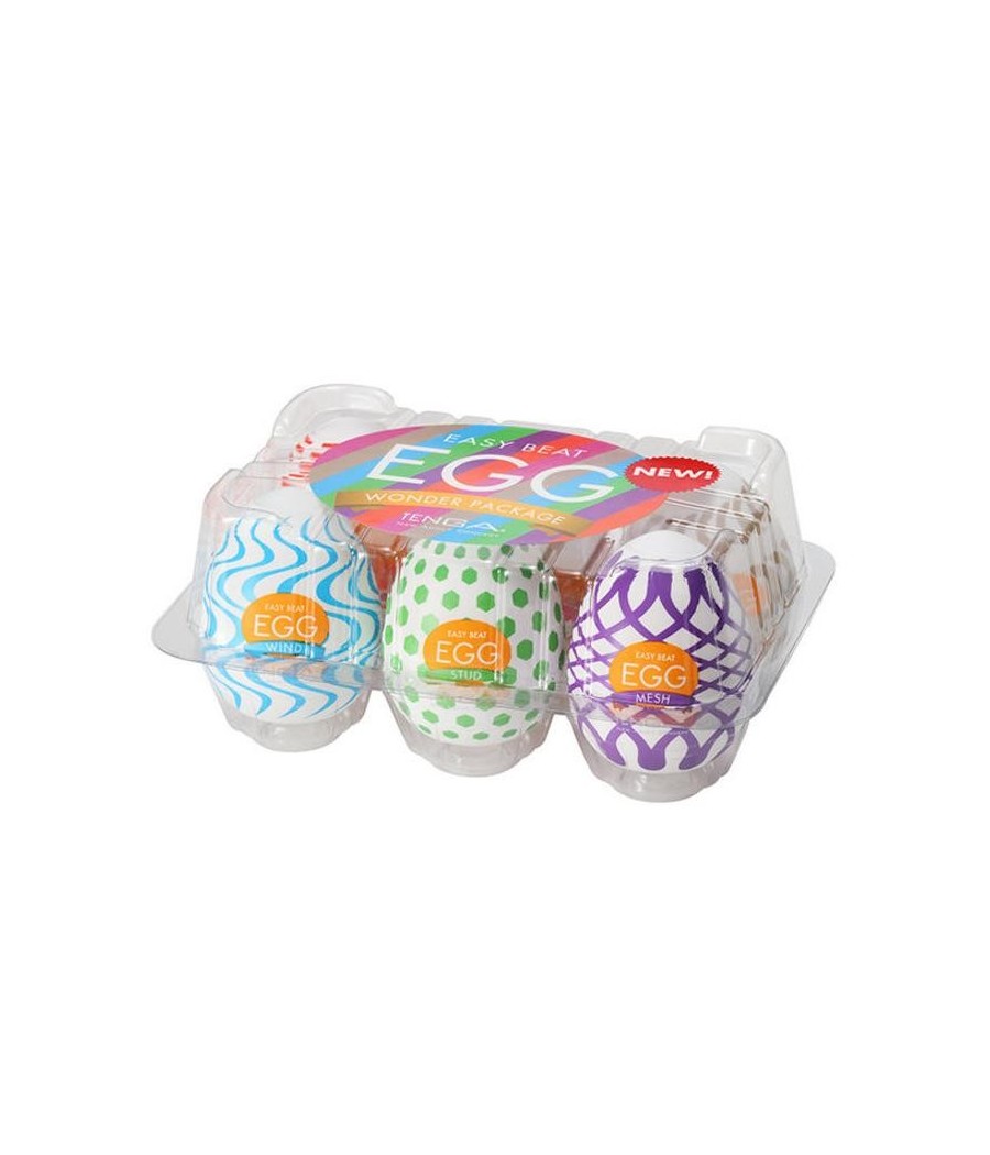 TengoQueProbarlo Pack de 6 Huevos Tenga Egg Wonder Package TENGA  Huevos Masturbadores
