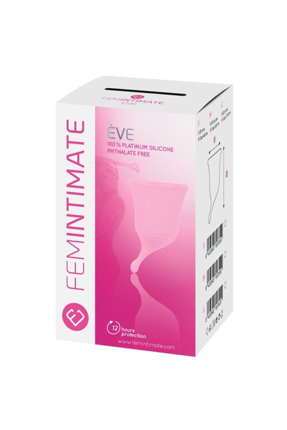 TengoQueProbarlo FEMINTIMATE - EVE NEW COPA MENSTRUAL SILICONA TALLA L FEMINTIMATE  Copas Menstruales