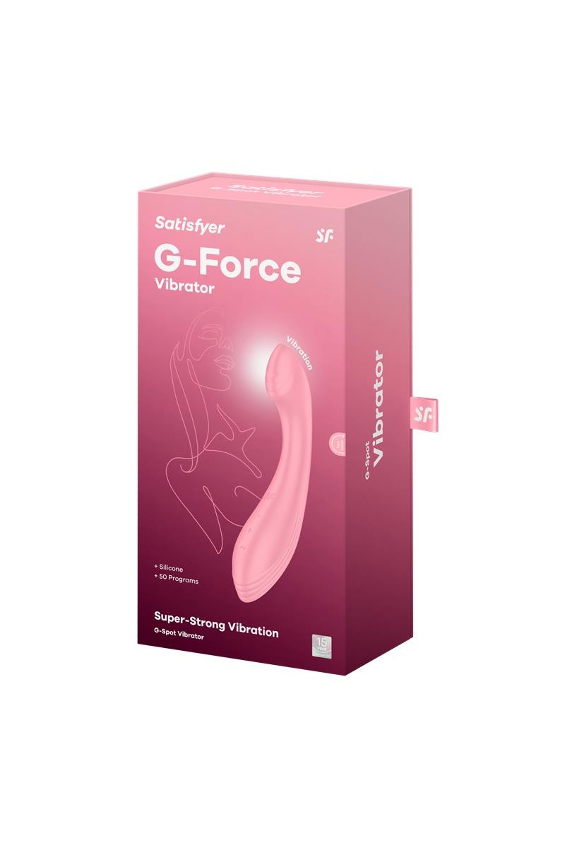 TengoQueProbarlo Vibrador para el Punt9o G - G-Force Rosa SATISFYER  Vibradores para Mujer