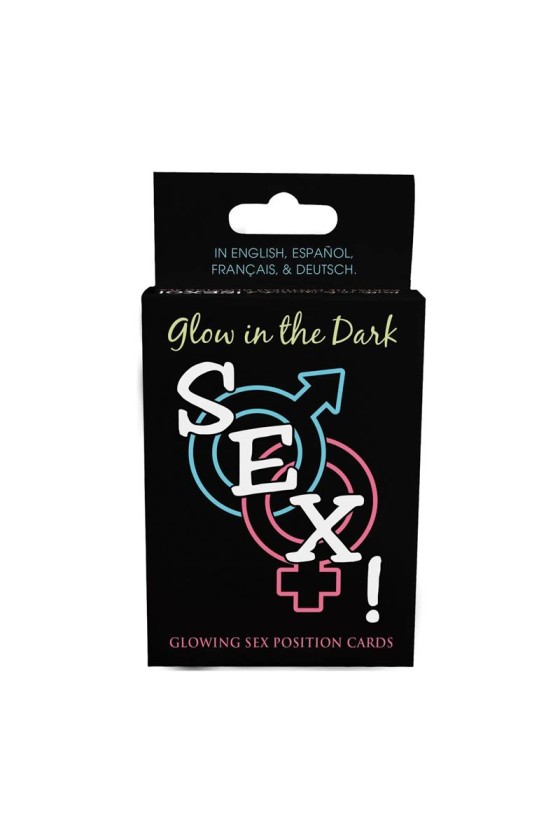 TengoQueProbarlo Juego de Cartas Glow in the Dark Sex! Cards Brillan en la Oscuridad KHEPER GAMES  Juegos de Mesa Eróticos