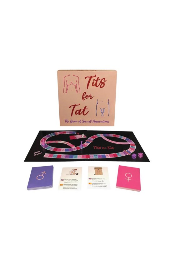 TengoQueProbarlo Juego de Mesa Tits For Tat-The Game of Sexual NegotiationS KHEPER GAMES  Juegos de Mesa Eróticos