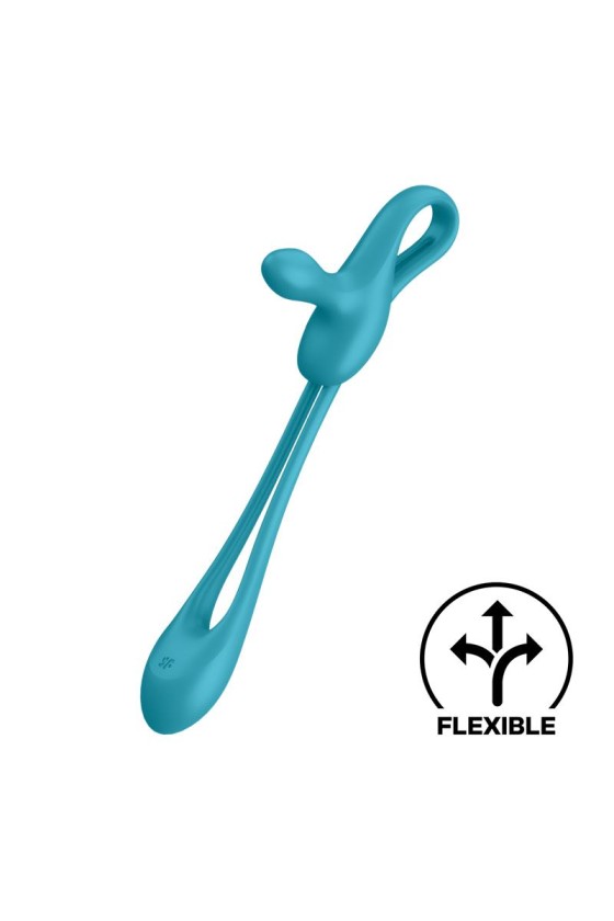 TengoQueProbarlo Plug & Play 1 Vibrador Anal Flexible Azul SATISFYER  Plugs Eróticos