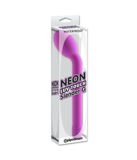 TengoQueProbarlo Neon Vibrador Luv Touch Slender Punto G P?rpura NEON  Estimular el Punto G