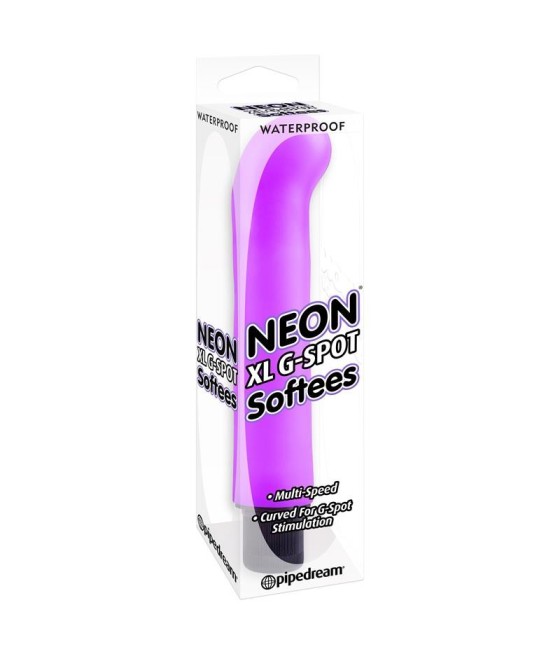 TengoQueProbarlo Neon Vibrador XL Luv Touch G-Spot Softees P?rpura NEON  Vibradores para Mujer