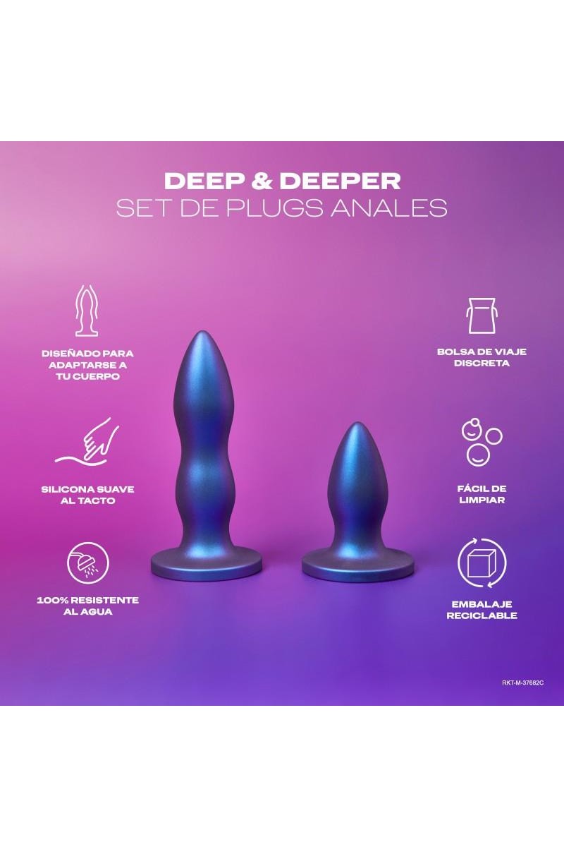 TengoQueProbarlo Anal Set 2 Deep & Deeper DUREX  Plugs Eróticos