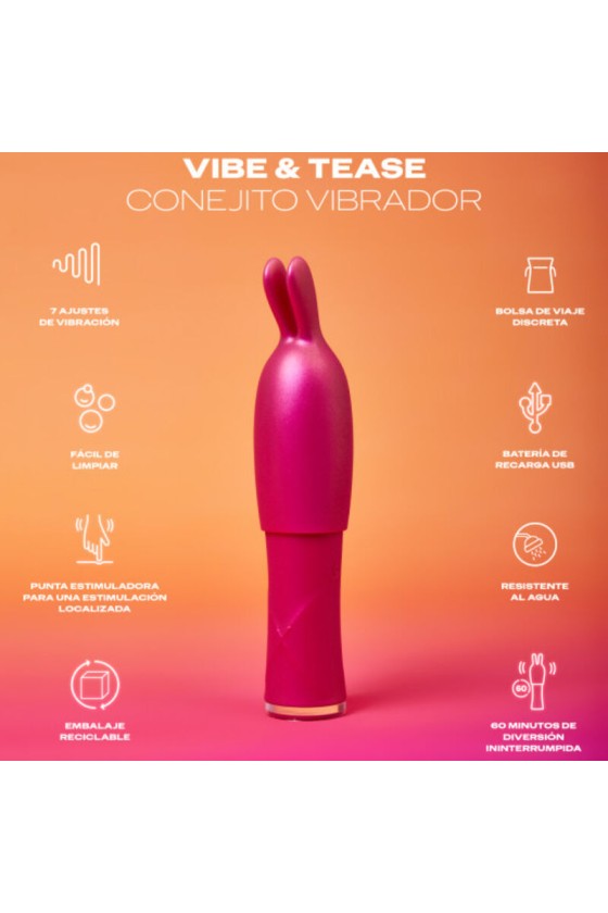 TengoQueProbarlo DUREX - TOY VIBRADOR VIBE & TEASE DUREX TOYS  Vibradores para Mujer