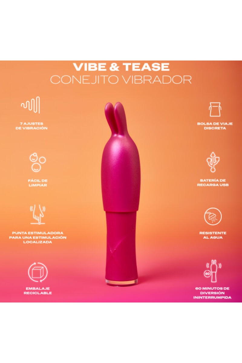 TengoQueProbarlo DUREX - TOY VIBRADOR VIBE & TEASE DUREX TOYS  Vibradores para Mujer