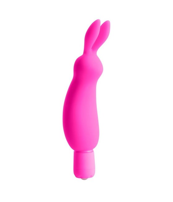 Neon Mini Vibrador Luv Bunny Rosa