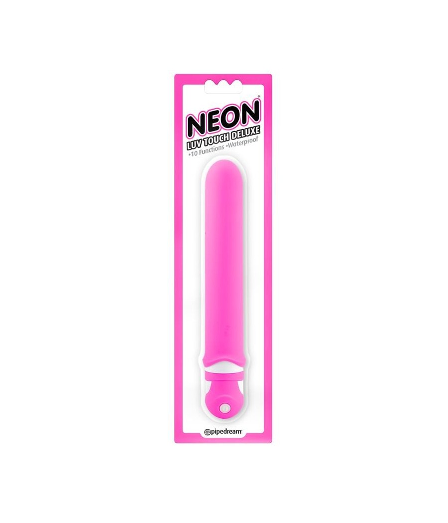 TengoQueProbarlo Neon Vibrador Luve Touch Deluxe Rosa NEON  Vibradores para Mujer