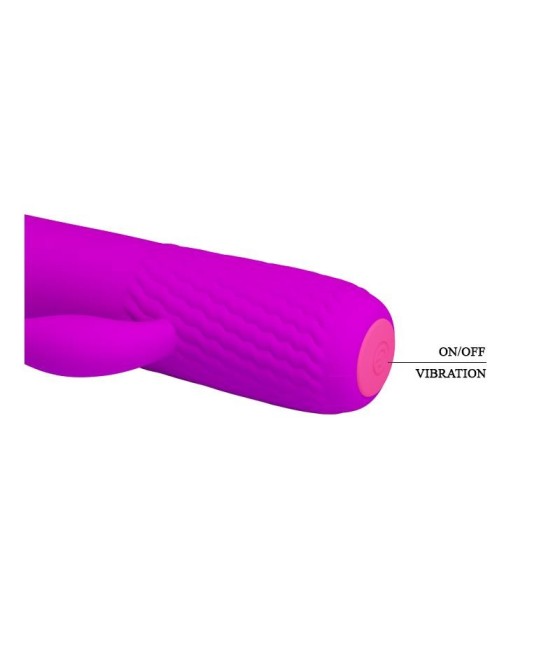 TengoQueProbarlo Vibrador Tim USB Silicona Purpura PRETTYLOVE  Vibradores para Mujer