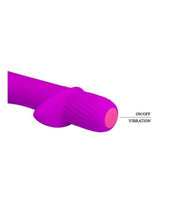 TengoQueProbarlo Vibrador Troy USB Silicone Purpura PRETTYLOVE  Vibradores para Mujer