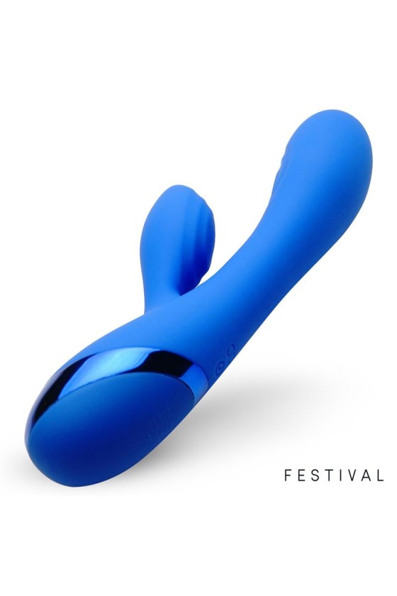 TengoQueProbarlo Marna Vibrador USB Azul FESTIVAL  Vibradores para Mujer