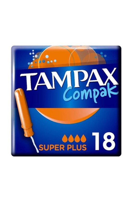 TengoQueProbarlo TAMPAX COMPAK COMPRESAS SUPER PLUS PACK 18UN TAMPAX  Tampones Menstruales