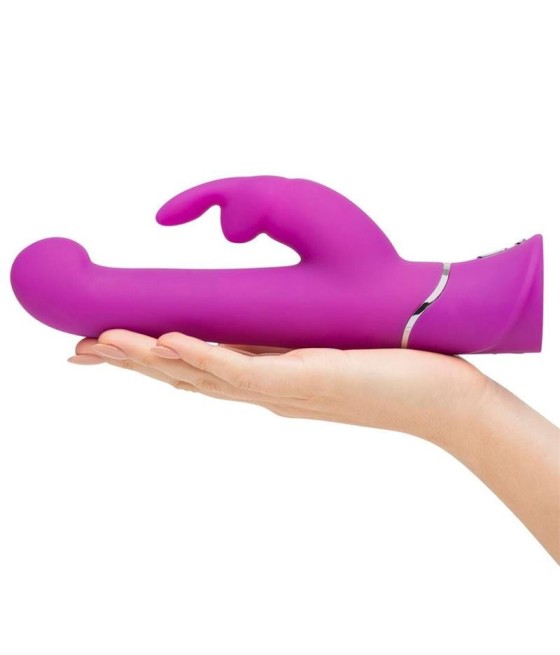 TengoQueProbarlo Vibrador Rotador Beaded Punto-G Purpura HAPPY RABBIT  Vibradores para Mujer