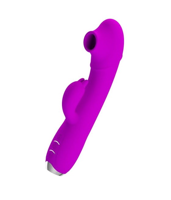 TengoQueProbarlo Regina Vibrador con Función de Ondas USB Silicona Púrpura PRETTYLOVE  Vibradores para Mujer