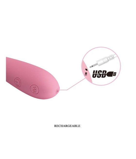 TengoQueProbarlo Vibrador Gloria Color Rosa Claro PRETTYLOVE  Vibradores para Mujer