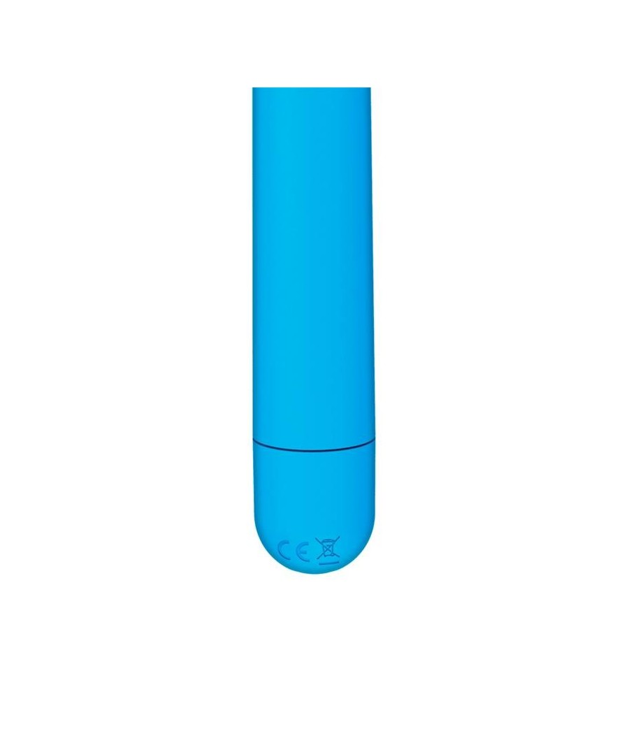 TengoQueProbarlo Bluesky Vibrador 10 Funciones 18,5 cm USB Azul Mate LATETOBED  Vibradores para Mujer
