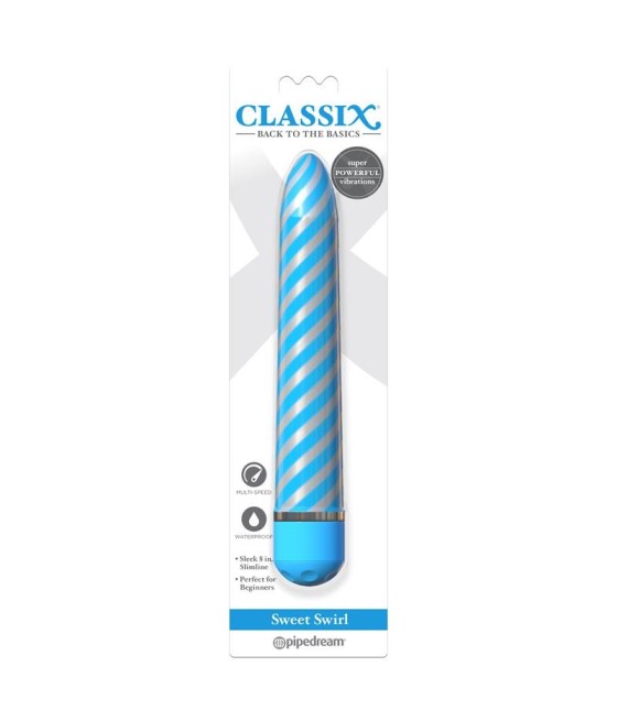 TengoQueProbarlo Vibrador Sweet Swirl Azul CLASSIX  Vibradores para Mujer