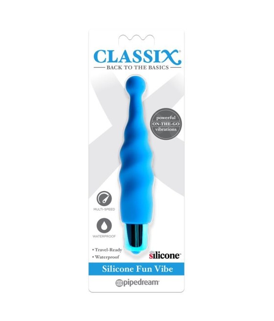 TengoQueProbarlo Vibrador Fun Vibe Azul CLASSIX  Vibradores para Mujer